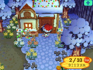 Goldie's house on Bright Nights